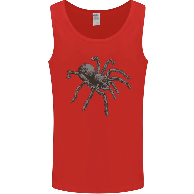 A Tarantula Spider Mens Vest Tank Top Red