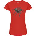 A Tarantula Spider Womens Petite Cut T-Shirt Red