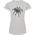 A Tarantula Spider Womens Petite Cut T-Shirt Sports Grey