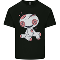 A Torn Voodoo Doll Heart Dark Magic Halloween Mens Cotton T-Shirt Tee Top Black