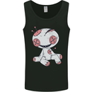 A Torn Voodoo Doll Heart Dark Magic Halloween Mens Vest Tank Top Black