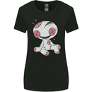 A Torn Voodoo Doll Heart Dark Magic Halloween Womens Wider Cut T-Shirt Black