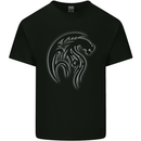 A Tribal Dragon Tattoo Style Kids T-Shirt Childrens Black