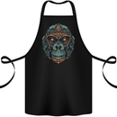 A Tribal Gorilla Cotton Apron 100% Organic Black