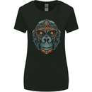 A Tribal Gorilla Womens Wider Cut T-Shirt Black