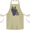A Tribal Horse Equestrian Cotton Apron 100% Organic Khaki