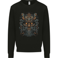 A Tribal Viking Pagan Celtic Warrior Mens Sweatshirt Jumper Black