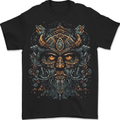 A Tribal Viking Pagan Celtic Warrior Mens T-Shirt 100% Cotton BLACK