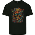 A Twisted FUBAR Skull Demon Pirate Kids T-Shirt Childrens Black