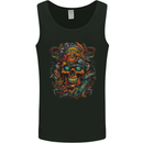 A Twisted FUBAR Skull Demon Pirate Mens Vest Tank Top Black