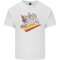 A Unicorn Pug Dog Kids T-Shirt Childrens White
