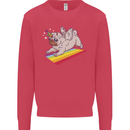 A Unicorn Pug Dog LGBT Kids Sweatshirt Jumper Heliconia