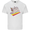 A Unicorn Pug Dog LGBT Kids T-Shirt Childrens White