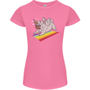 A Unicorn Pug Dog LGBT Womens Petite Cut T-Shirt Azalea