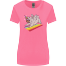 A Unicorn Pug Dog LGBT Womens Wider Cut T-Shirt Azalea