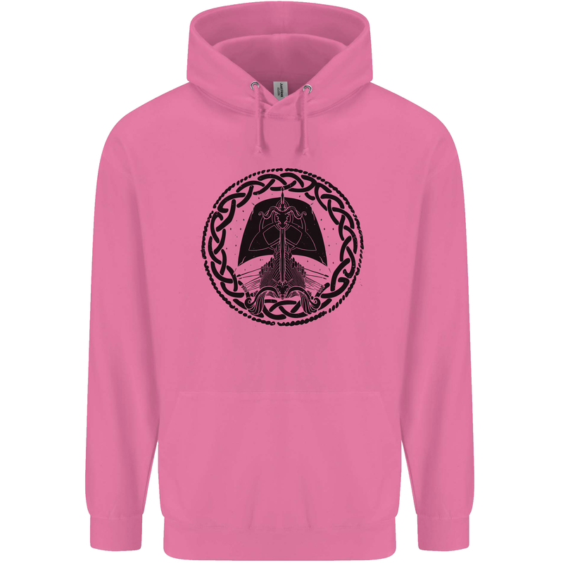 A Viking Ship Childrens Kids Hoodie Azalea
