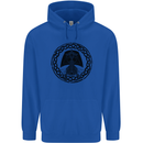 A Viking Ship Childrens Kids Hoodie Royal Blue