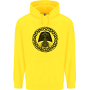 A Viking Ship Childrens Kids Hoodie Yellow