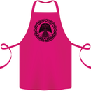 A Viking Ship Cotton Apron 100% Organic Pink