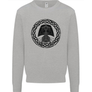 A Viking Ship Kids Sweatshirt Jumper Sports Grey