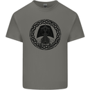 A Viking Ship Kids T-Shirt Childrens Charcoal