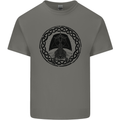 A Viking Ship Mens Cotton T-Shirt Tee Top Charcoal