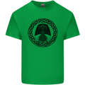 A Viking Ship Mens Cotton T-Shirt Tee Top Irish Green