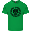 A Viking Ship Mens Cotton T-Shirt Tee Top Irish Green