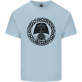 A Viking Ship Mens Cotton T-Shirt Tee Top Light Blue
