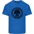 A Viking Ship Mens Cotton T-Shirt Tee Top Royal Blue