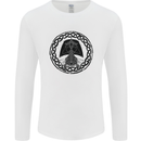 A Viking Ship Mens Long Sleeve T-Shirt White
