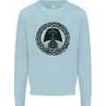 A Viking Ship Mens Sweatshirt Jumper Light Blue