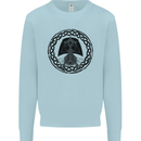 A Viking Ship Mens Sweatshirt Jumper Light Blue