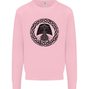 A Viking Ship Mens Sweatshirt Jumper Light Pink