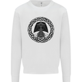A Viking Ship Mens Sweatshirt Jumper White