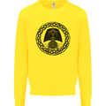 A Viking Ship Mens Sweatshirt Jumper Yellow
