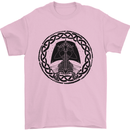 A Viking Ship Mens T-Shirt 100% Cotton Light Pink