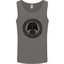 A Viking Ship Mens Vest Tank Top Charcoal