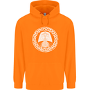 A Viking Ship Thor Odin Valhalla Childrens Kids Hoodie Orange