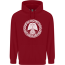 A Viking Ship Thor Odin Valhalla Childrens Kids Hoodie Red