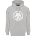 A Viking Ship Thor Odin Valhalla Childrens Kids Hoodie Sports Grey