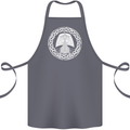 A Viking Ship Thor Odin Valhalla Cotton Apron 100% Organic Steel