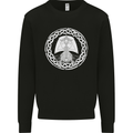A Viking Ship Thor Odin Valhalla Kids Sweatshirt Jumper Black