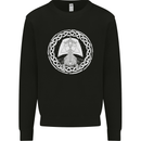 A Viking Ship Thor Odin Valhalla Kids Sweatshirt Jumper Black