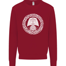 A Viking Ship Thor Odin Valhalla Kids Sweatshirt Jumper Red
