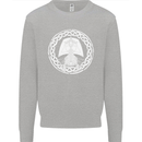 A Viking Ship Thor Odin Valhalla Kids Sweatshirt Jumper Sports Grey