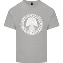 A Viking Ship Thor Odin Valhalla Kids T-Shirt Childrens Sports Grey