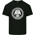 A Viking Ship Thor Odin Valhalla Mens Cotton T-Shirt Tee Top Black