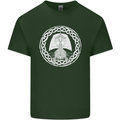 A Viking Ship Thor Odin Valhalla Mens Cotton T-Shirt Tee Top Forest Green