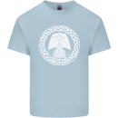A Viking Ship Thor Odin Valhalla Mens Cotton T-Shirt Tee Top Light Blue